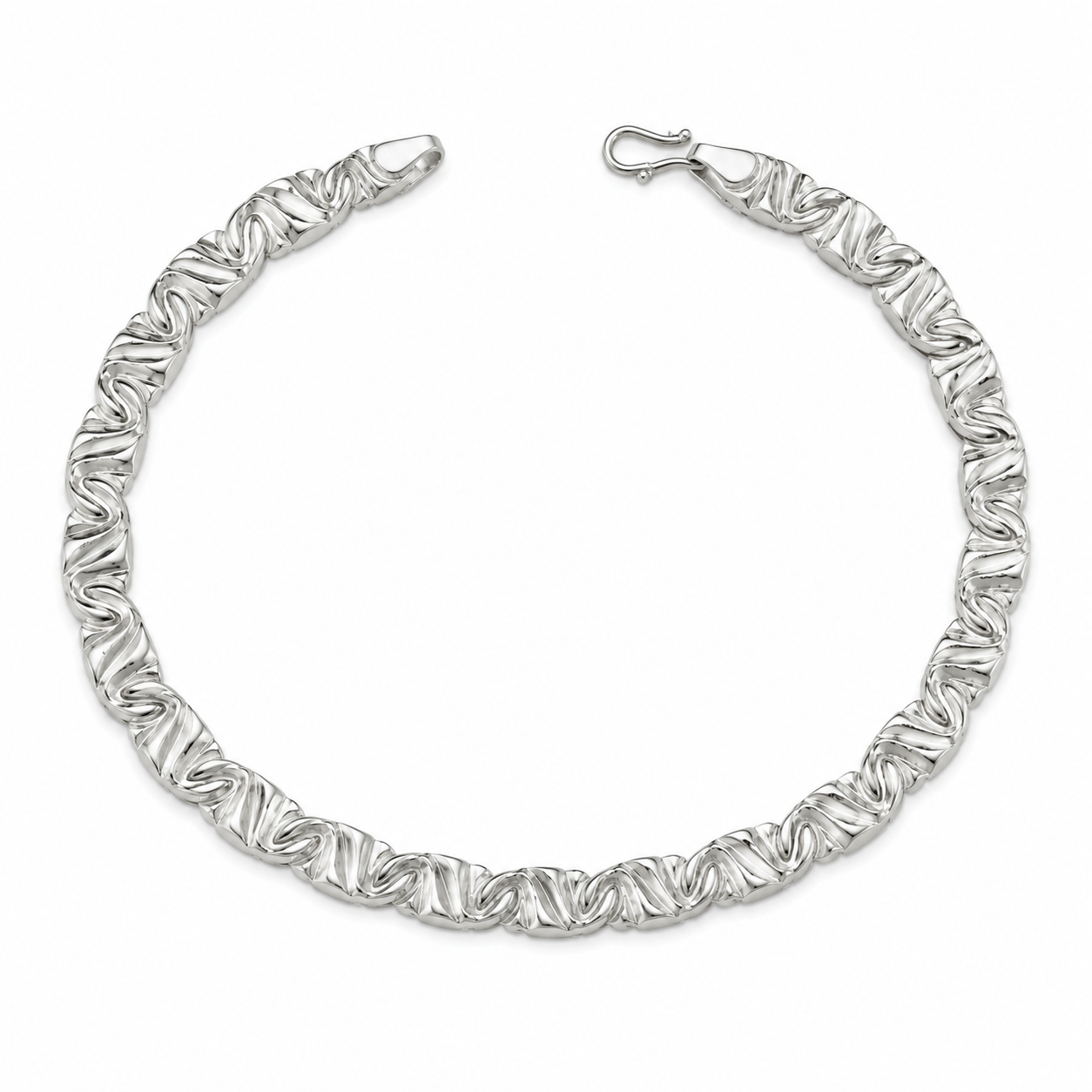 Platinum Men's Chain Bracelet Pt950