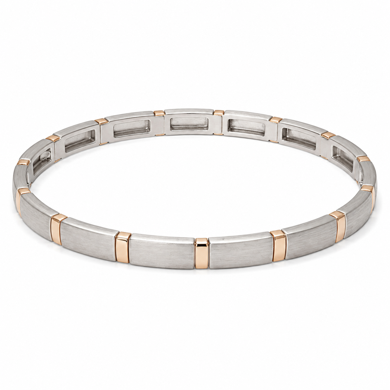 Platinum & Gold Men's Chain Bracelet | Pt950 & 18Kt | Savya Jewels