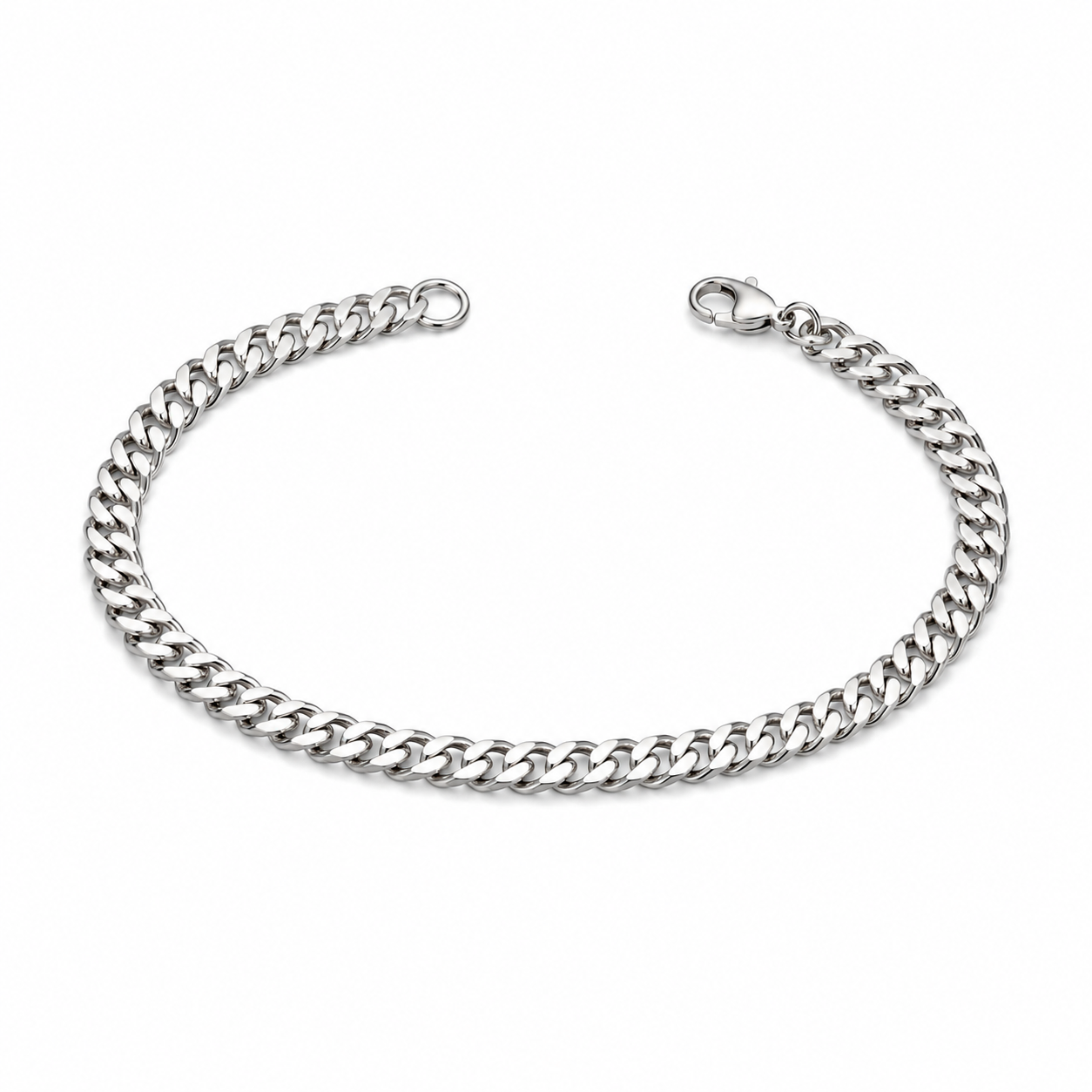 Platinum Men's Chain Bracelet | GIA Certified | Pt950 9.23g | Savya Jewels