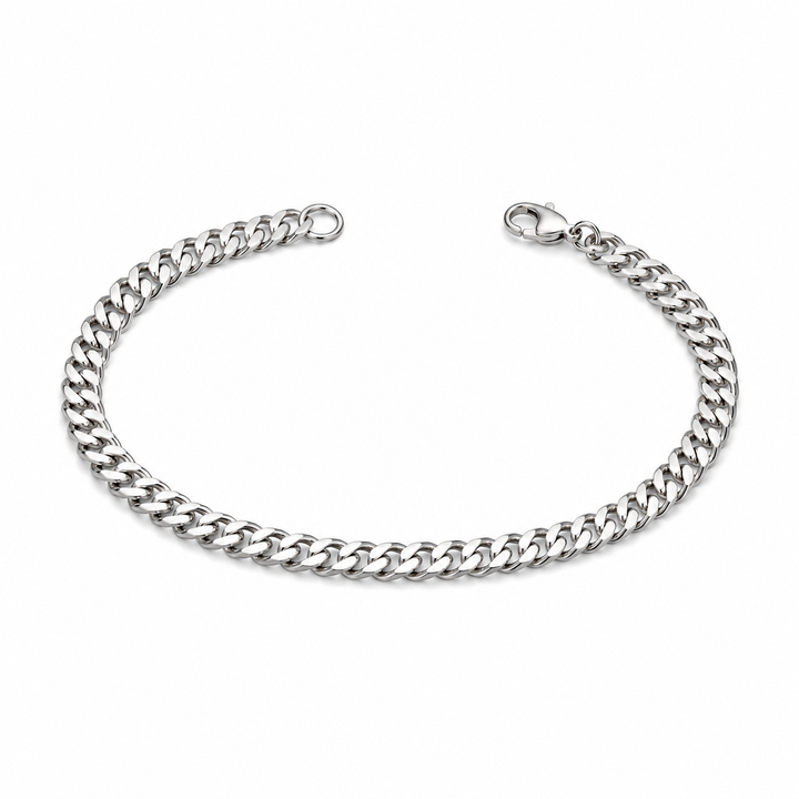 Platinum Men's Chain Bracelet | GIA Certified | Pt950 9.23g | Savya Jewels