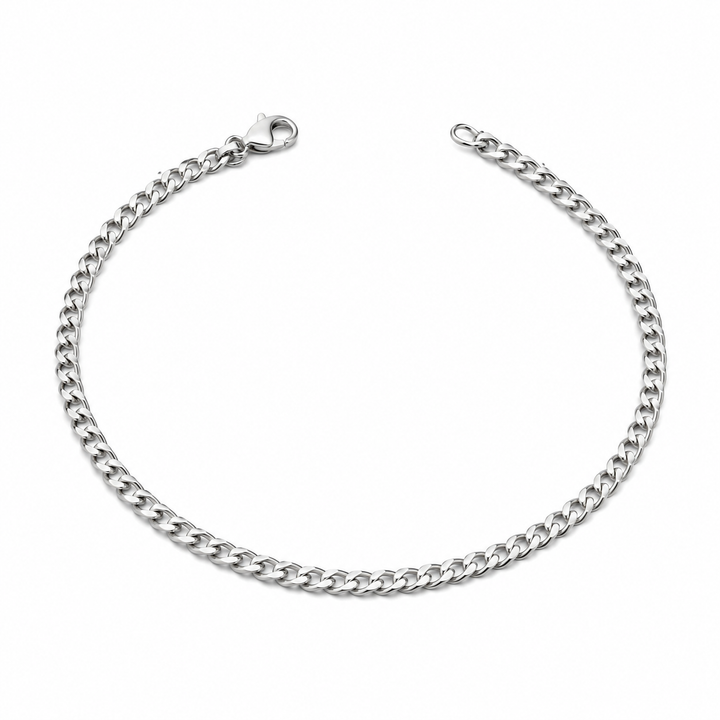 Platinum Men's Chain Bracelet Pt950 | 9.86g