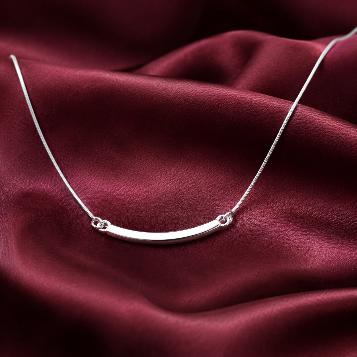 Platinum Chain with Pendant for Women