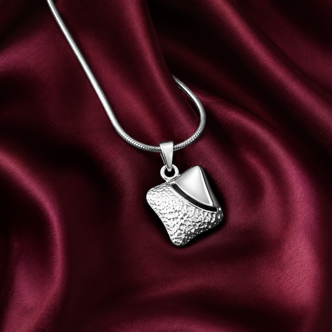 Platinum Chain with Pendant for Women