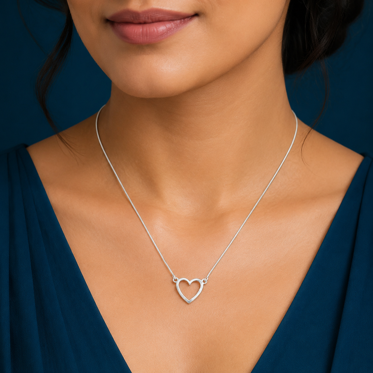 Platinum Chain with Pendant for Women