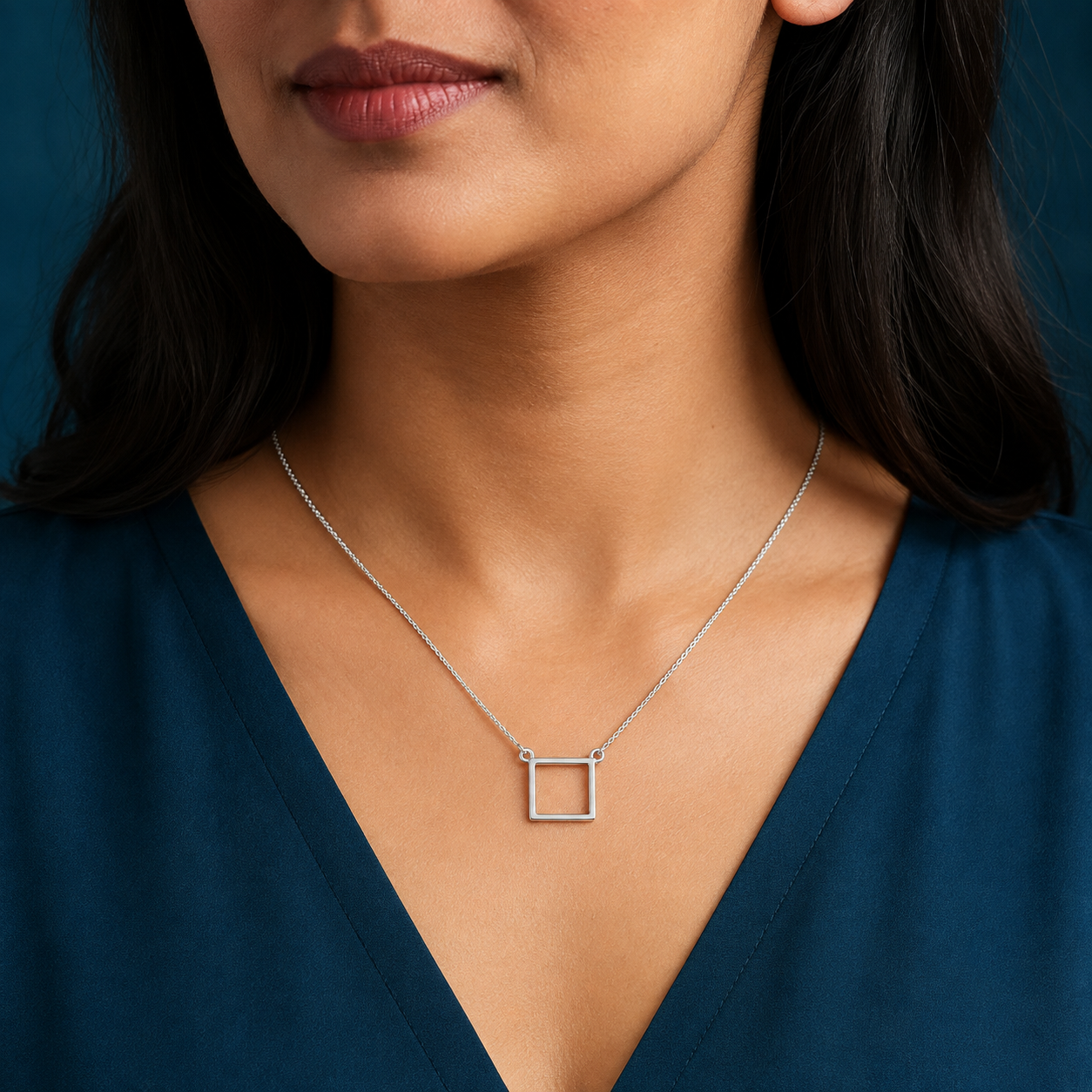 Platinum Chain with Pendant for Women