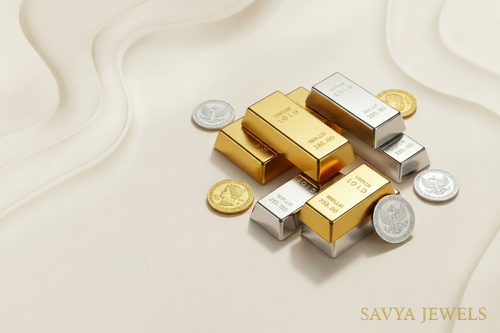 replace text to SAVYA JEWELS