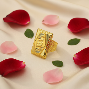 Satin & Rose - Gents Om Tapered Ring